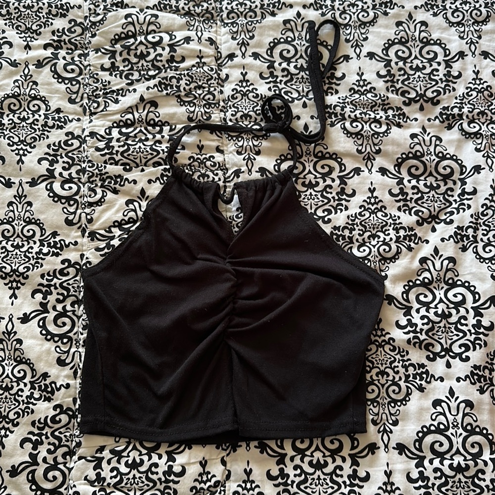 Misguided halter top